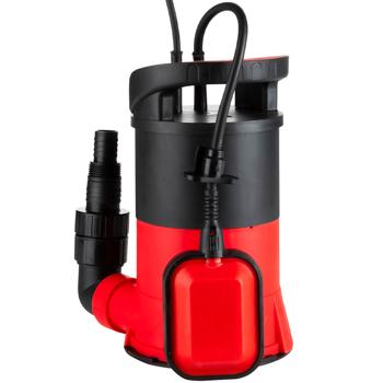 Leistungsstarke Tauchpumpe mit Schwimmerschalter (400W), 7m, ideal für Klar- & Schmutzwasser, robust, zuverlässig