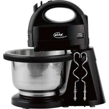 Preview: Turbo-Handrührgerät mit 2L Edelstahl-Rührschüssel: 300 Watt, Kraftvolles Rühren & Kneten, für Backen & Kochen, leistungsstark & vielseitig