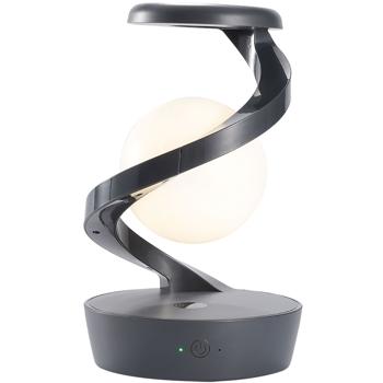 Preview: Schwebende RGB Tischlampe mit Handy Ladeport: Faszinierendes Schweben & kabelloses Laden – Ihr futuristisches Design-Highlight