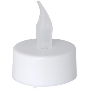 Preview: Bougies chauffe-plat LED Lot de 48 - Scintillement réaliste & Piles incluses - Design Classique Moderne, Ø3.7xH1.9cm - Idéal Décoration Intérieure & Fêtes