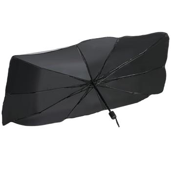 Parabrezza termoisolante 145x79cm: protezione UV50+ - mantiene l‘auto fresca, protegge efficacemente gli interni e gli allestimenti