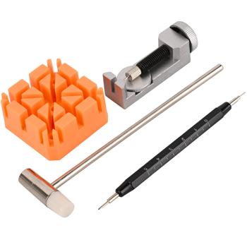 Preview: Set professionale per la riparazione del cinturino dell‘orologio, 26 pezzi: accorcia cinturino e strumento per il cambio del cinturino - Un set professionale per la cura dell‘orologio in casa