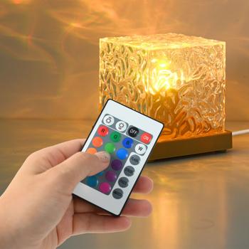Lampe LED sans fil Aurora Borealis – 16 couleurs, télécommande – projecteur d’aurores boréales – magnifique éclairage d’ambiance 