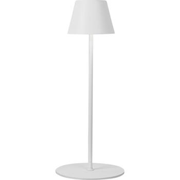 Lampadaire LED réglable en hauteur (50/90/130 cm) – intensité variable – lampe blanche design pour salon et bureau