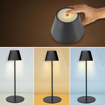Moderna lampada da terra a LED regolabile in altezza, dimmerabile, nera, 50 /90/130 cm - un‘elegante luce d‘atmosfera per soggiorno, camera da letto e ufficio