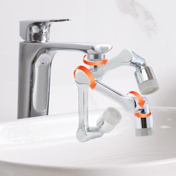 Preview: 2 rallonges de robinet 1080° pour cuisine et salle de bain – embouts multidirectionnels – pour un maximum de confort et des économies d’eau