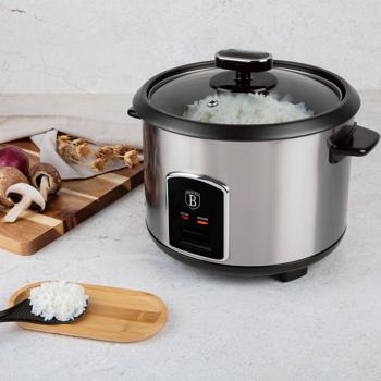 Preview: Cuociriso elettrico automatico per un riso delizioso senza bruciature, 1,8 L: con funzione di mantenimento in caldo, facile da usare e ideale per ogni famiglia
