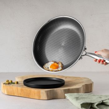 Preview: Set de Cuisine Premium 8 Pièces - Acier Inoxydable 18/10 Durable - Antiadhésif Eterna - Induction & Four 300°C - Sans PFOA/Plomb/Cadmium