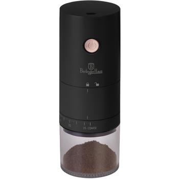Preview: Moulin à café électrique sans fil - Meules céramique 38 réglages - Batterie 2000 mAh USB-C - Pour espresso, cafetière à piston - 150W