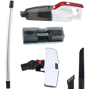 Preview: Aspirateur 2 en 1 eau et poussière - sans fil-sans sac-HEPA-7 kPa-2200 mAh batterie-pour maison, voiture et tapis-liberté totale de mouvement