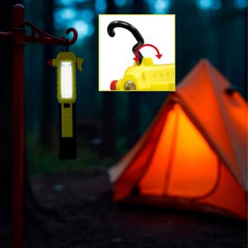 Preview: Torcia multiutensile per auto ProGuard - Martello di emergenza, taglia cinture, gancio, magneti - Potente e salvavita