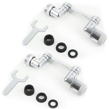 Preview: set di 2 rubinetti girevoli a 1080°: per il bagno e la cucina - Un aeratore flessibile per rubinetti - Risparmia acqua e porta comodità