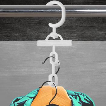 Preview: set di 8 sacchetti sottovuoto con ganci per abiti, 67 x 90 cm: un efficiente sacchetto per indumenti e biancheria da letto - per proteggere i vostri tessuti