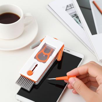 11-in-1 Reinigungsset für Tastatur, Smartphone & Kopfhörer – Multifunktionelles Reinigungs-Set mit Metallspitze, Bürsten & Linsen Reiniger