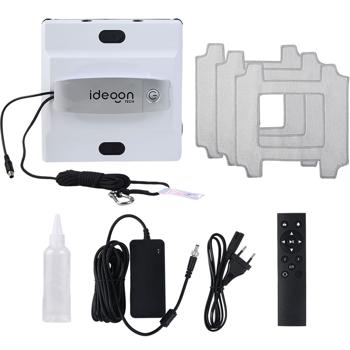 Preview: Robot lavavetri professionale con funzione spray e controllo via app: Robot di pulizia intelligente per finestre, vetro, piastrelle e specchi, incl. pad