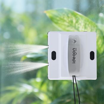 Preview: Robot lavavetri professionale con funzione spray e controllo via app: Robot di pulizia intelligente per finestre, vetro, piastrelle e specchi, incl. pad