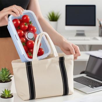 Preview: 8 boîtes de conservation en silicone – boîtes fraîcheur pliables, sans PBA, micro-ondables – avec couvercles à clip