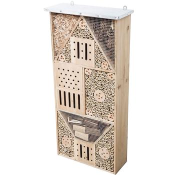 Hotel per insetti XXL per api selvatiche e insetti utili: solido, robusto e adatto alle specie - promuove la biodiversità in giardino