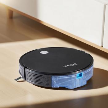 Preview: Robot aspirapolvere-lavapavimenti 3-in-1: aspirazione 3 kPa, pulitore di pavimenti automatico con motore brushless e controllo app. Pulisce fino a 120 m², il tuo aiutante smart per le pulizie domestiche