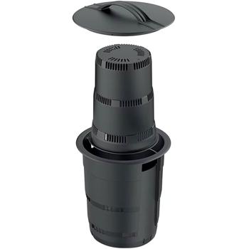 Preview: Unterirdischer Mini-Wurmkomposter 11L - Effiziente Küchen-/Gartenabfall-Verwertung für nährstoffreichen Dünger - Geruchlos, platzsparend - Ø 25x53cm