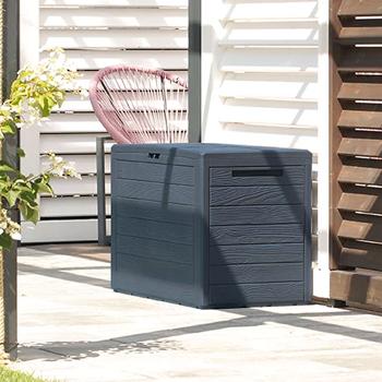 Preview: Perfekte Garten-Aufbewahrungsbox: Robust, schick & wetterfest - für Kissen & Werkzeug – Ein robuster Outdoor-Stauraum
