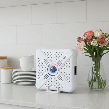 Preview: Mini-déshumidificateur compact, 250 ml – puissant, sans fil, réutilisable – billes de gel de silice réutilisables – parfait pour voiture, armoire, salle de bains, cave