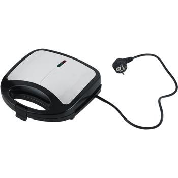 Preview: Sandwichmaker für 2 Sandwiches mit 850 Watt Leistung, Antihaftbeschichtung, Cool-Touch-Griff,  Sandwich-Toaster für die schnelle Küche