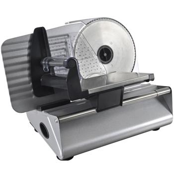 Leistungsstarke Brotschneidemaschine & Aufschnittmaschine 200W: Allesschneider für präzise Scheiben von Brot, Wurst & Käse