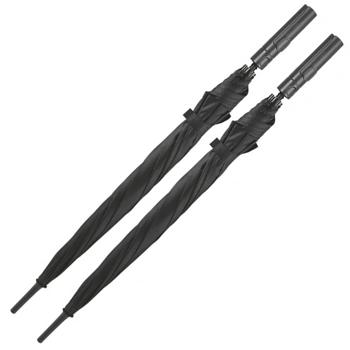 Preview: set di 2 ombrelli automatici Cupbrella con portabicchieri: rimanere asciutti e avere le mani libere - protezione affidabile dalla pioggia