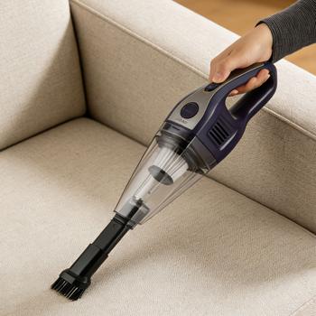 Preview: Aspirateur à main sans fil 6800 Pa mini aspirateur puissant, sans fil 2600 mAh Li-Ion 66W aspirateur de table – compact et silencieux pour voiture, bureau, maison