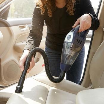 Aspirateur à main sans fil, 15 000 Pa – aspirateur de table sans sac, moteur sans balais silencieux – pour voiture, clavier et plus – accessoires inclus