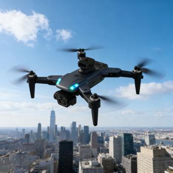 Preview: Drone 4K avec caméra pivotante certifié C0 – moteur sans balais, pliant, retour GPS, détection d’obstacles, Follow Me, visionnage en direct, application