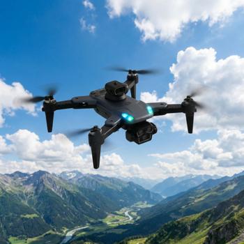 4K Drohne mit Kamera Schwenkbar C0 Zertifiziert Bürstenloser Motor Faltbar GPS Rückkehr Hinderniserkennung Follow-Me Live-Übertragung Waypoint App
