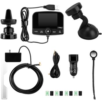 Preview: Récepteur DAB+ 4 en 1 pour voiture – Bluetooth 5.0, fonction mains libres, transmetteur FM – son de qualité