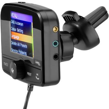 Preview: ricevitore radio DAB+/DAB per auto 4in1 con funzione vivavoce e trasmettitore FM, Bluetooth 5.0