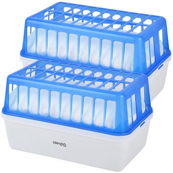 Preview: Lot de 2 d&eacute;shumidificateurs d‘ambiance Ultimate : d&eacute;shumidificateur performant contre les moisissures et les odeurs de renferm&eacute;, rechargeable et sans &eacute;lectricit&eacute;