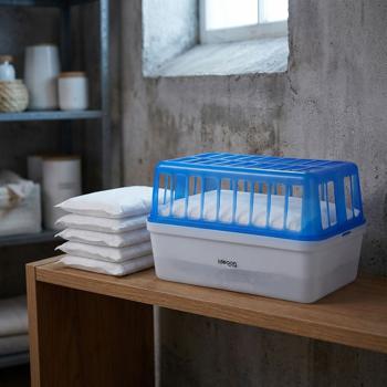 Preview: Set déshumidificateur Premium PLUS pack de granulés x5 – Tueur d’humidité efficace contre moisissures et odeurs