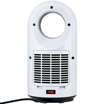 Preview: Elegante termoventilatore a torre 1500W PTC con telecomando, Riscaldatore oscillante senza pale con timer 12h – Per soggiorno e camera da letto o home office
