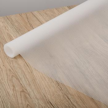 Preview: Set di 4 tappetini antiscivolo per cassetti 50 x 150 cm – Tovagliette versatili per frigorifero, camper e cucina – Ritagliabili, senza BPA, antiscivolo