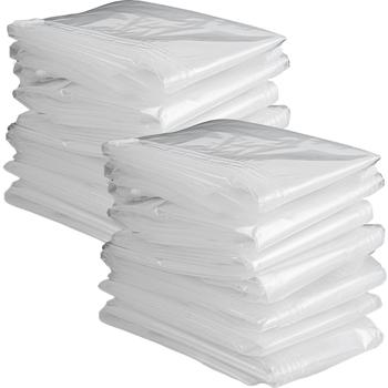 Preview: Confezione da 2 set premium di sacchetti sottovuoto, 15 pezzi ciascuno in 5 misure per abiti e biancheria da letto – salva-spazio riutilizzabili per viaggio e armadio – trasparenti