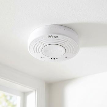 Preview: Détecteur de fumée Premium avec autonomie de batterie de 10 ans – certifié DIN EN 14604 avec signal d’alarme extra puissant de 85 dB et batterie au lithium