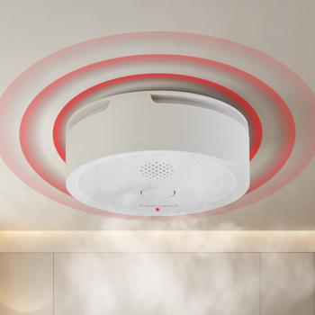 Preview: Set da 3 rilevatori di fumo WiFi con notifiche via app – rilevatore d’incendio smart con standard EN 14604, allarme da 85 dB e batteria CR123A con durata di 5 anni