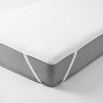 Preview: Al&egrave;se-housse en &eacute;ponge tr&egrave;s absorbante & lavable 90x200 cm - Protection s&ucirc;re contre l‘humidit&eacute; & housse respirante - Hygi&eacute;nique, imperm&eacute;able, &eacute;conomique