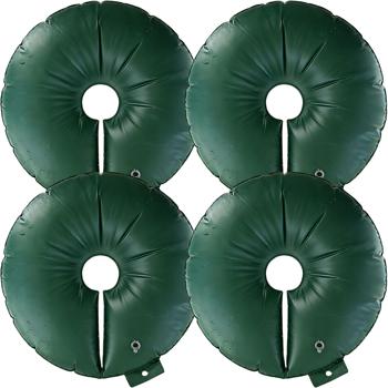Preview: Lot de 4 anneaux d’irrigation pour arbres de 55 L chacun pour arbustes et arbres – sacs d’arrosage en PVC robuste – résistant aux UV – circonférence de tronc jusqu’à 30 cm – système goutte à goutte