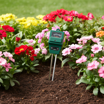 Preview: Testeur de sol 3-en-1: mesure l’humidité, le pH et la luminosité – pour trouver l’emplacement idéal à l’épanouissement de vos plantes