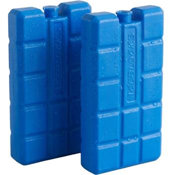 Elementi refrigeranti set da 2 – accumulatori di freddo da 200 g per borsa frigo e box frigo – ideali per viaggio, campeggio e picnic – blu, raffreddamento di lunga durata