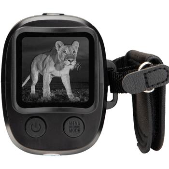 Preview: Dispositivo monoculare professionale per la visione notturna a infrarossi, foto e video, visibilità fino a 500 m, registrazione video 2k, zoom 5x, display a colori TFT