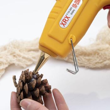 Preview: Set di 50 stick di colla a caldo per pistole a caldo, trasparenti, Ø 11 mm, 20 cm, stick di colla a caldo con potere adesivo extra forte, asciugatura rapida