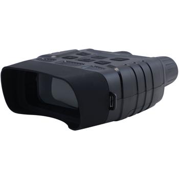 Preview: Jumelles de vision nocturne professionnelles binoculaires – caméra 4K avec vision nocturne infrarouge à 700 m – zoom numérique x8, emplacement pour carte SD