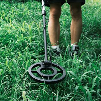 Preview: Metal detector professionale, digitale, impermeabile, display LCD, rilevamento di diversi metalli, funzione di localizzazione, ricerca in profondità senza interferenze